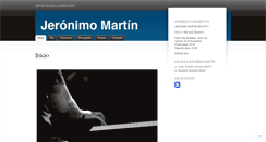 Desktop Screenshot of jeronimomartin.es